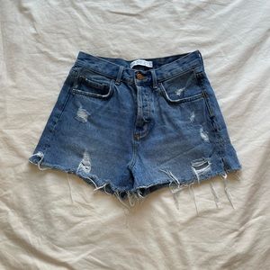 Zara Denim Short Size 4